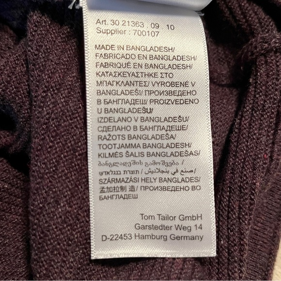 Men’s Tom Tailor Casual Knit Pullover Sweater - Picture 6 of 7